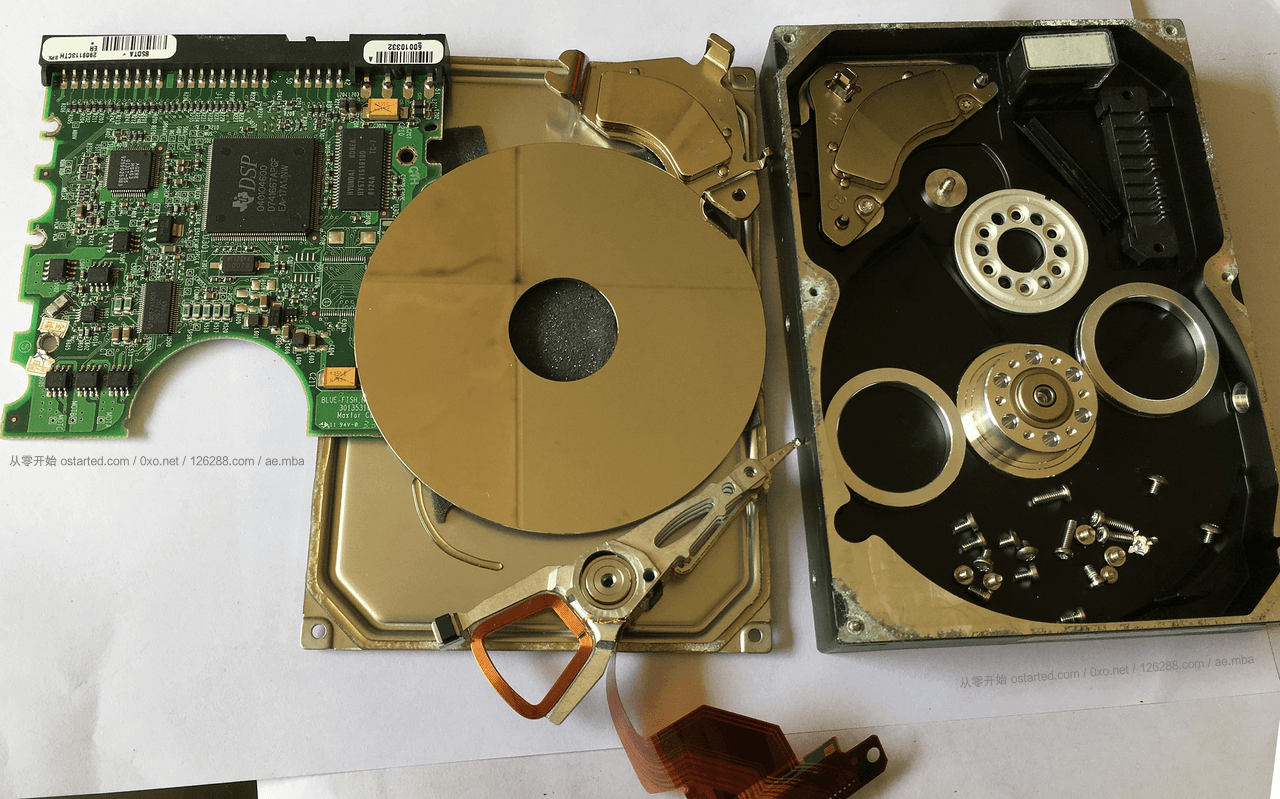 迈拓（Maxtor）IDE 体积大容量小 8GB 古董硬盘 拆机 - 第6张图片
