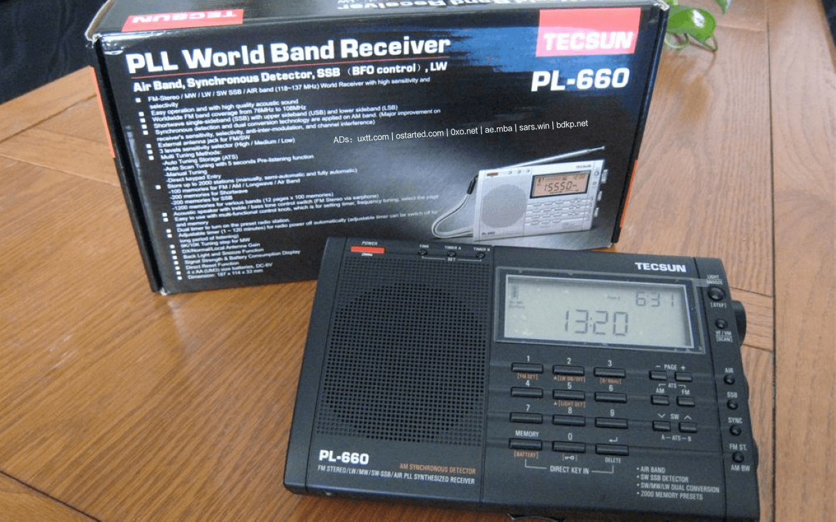 Tecsun 德生 PL-660 高性能全波段立体声德生收音机 拆机&说明书 - 第1张图片